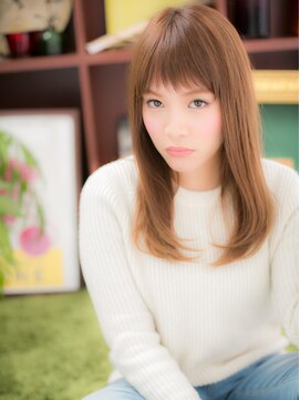 カバーヘア イヴ 戸頭店(COVER HAIR EVE) 外国人風小顔ストレート個性的ショートバングc5戸頭10代20代30代