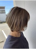 【CARAMO/富山】白髪ぼかしハイライト