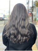 グレー系★メッシュonカラー