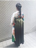 ☆着物ヘアアレンジ　ダウンスタイル☆/30代40代50代