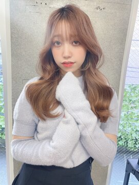 リコバイアフロート(riko by afloat) 韓国ヘア/レイヤーカット/顔まわりカット/サイドバング/波巻き