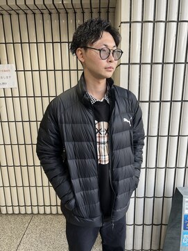 マール 矢場町(MARL) ツイストスパイラルメンズセンターパート