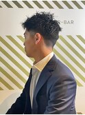 大人のパーマスタイル【BARBER-BAR】