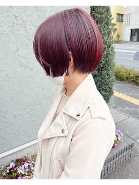 ティアナ(Tiana) ShortBob & リップブラウン