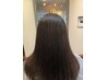 髪質改善ストレート＋髪質改善トリートメント＋カット