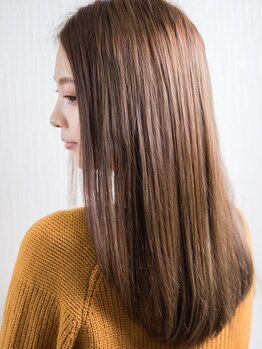 ラブアンドヘアーマハロ(Love&Hair Mahalo)の写真/【古川橋5分】毛先までしっとりとした質感に感動♪自然な仕上がりでダメージが気になる方にもオススメです