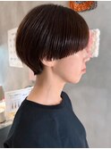 ボブ/前髪/前髪カット/ショート/カラー/縮毛矯正/韓国/髪質改善