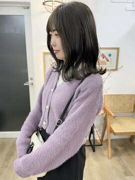 イコ 表参道原宿(ico) オリーブグレージュ イルミナカラー