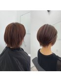 髪質改善ショートボブ