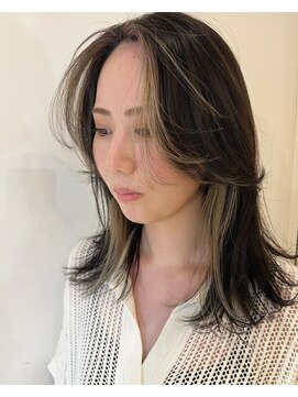 サン(son’) フェイスフレーミングカラー