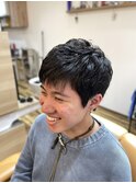 濡れパン(アイロンパーマ)