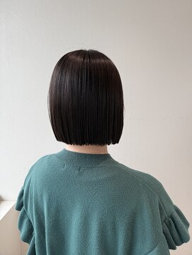サラ ビューティー サイト 古賀店(SARA Beauty Sight) 似合わせカット/ボブ/ぷつっとボブ/切りっぱなしボブ/艶髪