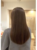 【Terrace】ロングレイヤー+透明感ベージュ