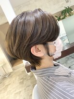 プレフェレプレフェ(prefere prefe)&nbsp;くびれショート×赤み消しカラー