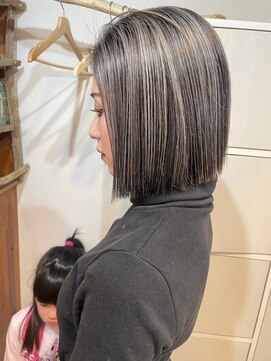 ブレス ヘアアンドスパ 湘南台(bless hair spa) 外国人風ボブ