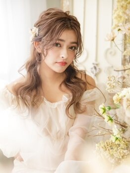 ヘアメイクサロン シャルメ(Hair Make Salon CHARMER)の写真/JR新宿駅5分![平日ヘアセット¥1800/ペア割セット¥1900]推しのイベントにも[ヘアセット+リボン+パール¥3000]