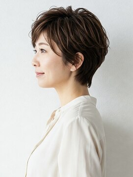 ビュートリアム265(BEAUTRIUM 265) 40代/50代/60代ひし形小顔ショートボブ絶壁解消白髪ぼかし△15