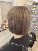 ハイライトで作る透明感カラー