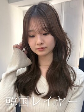 アミー 池袋(Ammy) レイヤーカット/顔周りカット/顔周りレイヤー /韓国風パーマ