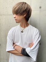 タム(tam)&nbsp;ラウンドマッシュ　アッシュミルクティー