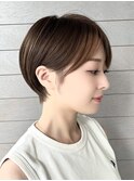 髪質改善/ハイライト/ブリーチ/ベージュ/レイヤーカット/韓国