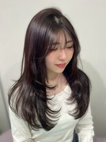 ジーナリア(Xena ria)&nbsp;《Kaho》レイヤーカット　韓国ヘア