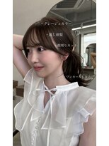 ボタン ハカタ(VOTAN hakata) 前髪/顔周りカット/オリーブ/暗めオリーブ