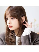 モンド ヘアクリエーション 西田店(monde hair creation)&nbsp;【monde】マロンベージュ×レイヤーカット