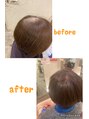 ヘアデザイン アクスト 西宮北口本店(HAIR DESIGN axt)&nbsp;オーガニックグレイカラー。お好みの色味などご相談ください。