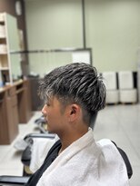 バーバーショップグランツ(Bar ber Shop GRAnt'z)&nbsp;ハイライトホワイトメッシュ