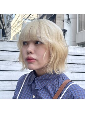 ミーム 原宿 表参道(meme) ダブルカラー/ハイトーンカラー/ケアブリーチ/インナーカラー