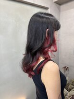 ファビ 渋谷(Fab) くびれヘア/暗めカラー/アプリコットオレンジ/縮毛矯正