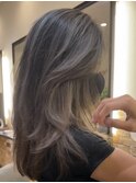 海外ヘアーハッシュカットレイヤーカット