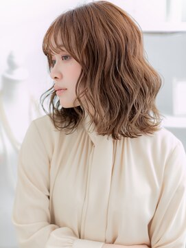 モッズヘア 越谷(mod's hair) 濡れ髪くせ毛風韓国巻きミディアムレイヤーh4越谷20代30代40代