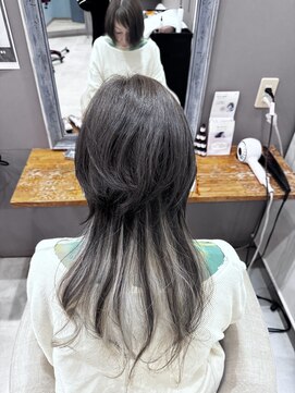 アンチ(ANTI) インナーカラー／スモーキーカラー／ダークシルバー