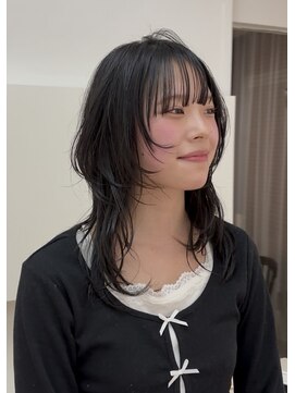 ビーハイブ 仙台駅前店(Behive) レイヤー×ミディアム×20.30代