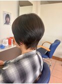 ショート/レイヤー/ウルフ/40代50代/ショートレイヤー