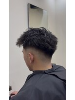 タイドヘア 茨木店(TIDE HAIR)&nbsp;スキンフェード×ショートスタイル
