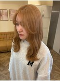 栄/矢場町/ミルクティーベージュ/ミルクティー/ブリーチ