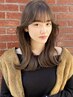 《若林限定♪》髪質改善カット＋イルミナカラー+選べるTr☆ ￥11980