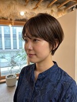 ホロル(horol)&nbsp;流し前髪の大人マッシュショート