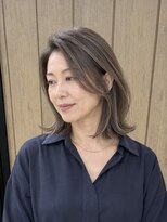 サニー(SUNNY) 白髪ぼかしで叶える上品ミディアム