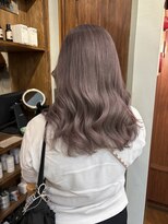 ワンダーヘアーグルーミング(WANDER Hair grooming) 透明感ラベンダーグレージュカラー