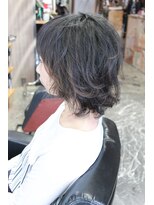 オーバーキャプテンネイキッド(OVER CAPTAIN NAKED)&nbsp;Airwaveで創る＊小顔に見えるフェザーウェーブ