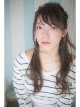 グランシャリオ 笹塚店(Grand Chariot) 編み込みハーフアップ