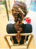 編みおろしアレンジ