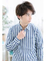 ヘアアンドビューティー ミック(Hair & Beauty miq) エッジの効いたソフトツーブロックa