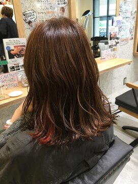 キールーム(Kir'oom) ボブ/ロブ/暖色ブラウン/オレンジ