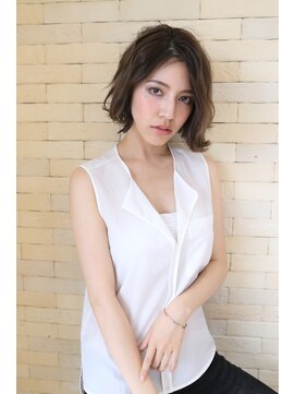 ヘアアンドメイク 心座(hair&make) 外ハネロブ☆