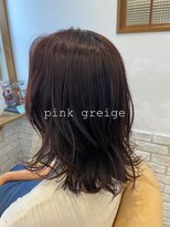 ミルク(MILK)&nbsp;＊pink greige × 切りっぱなしミディアム＊